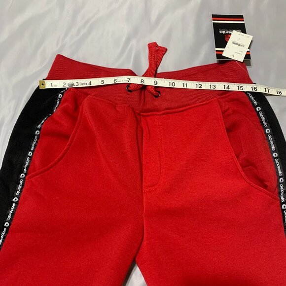 NWT. Akademiks Sweatpants. Red with Black Side Logo. Men. Size XL. - Picture 4 of 10